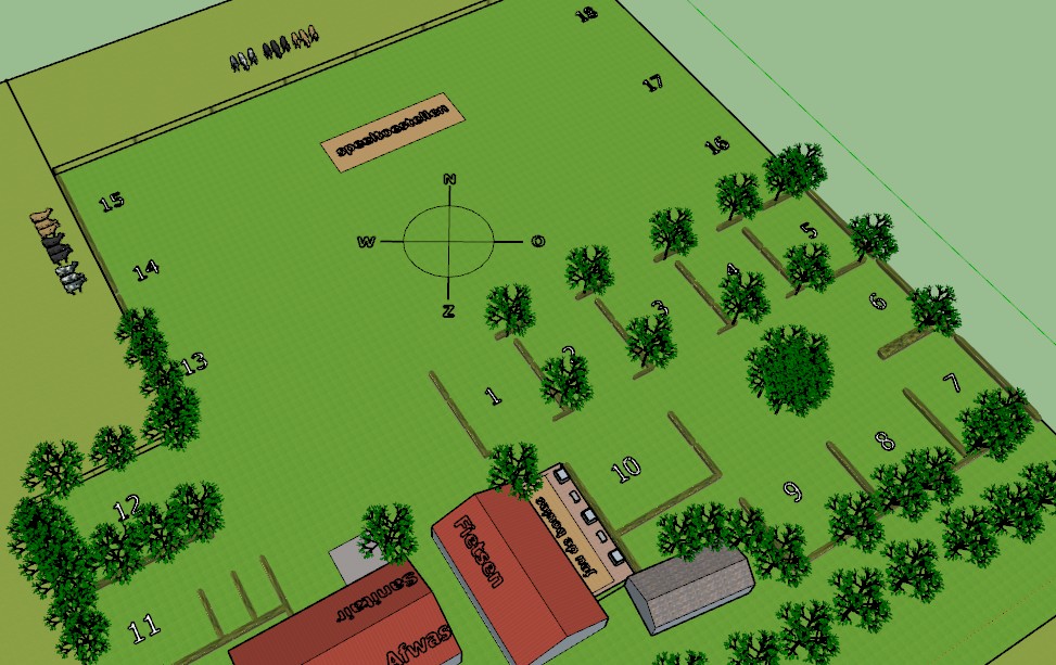 plattegrond de kleve